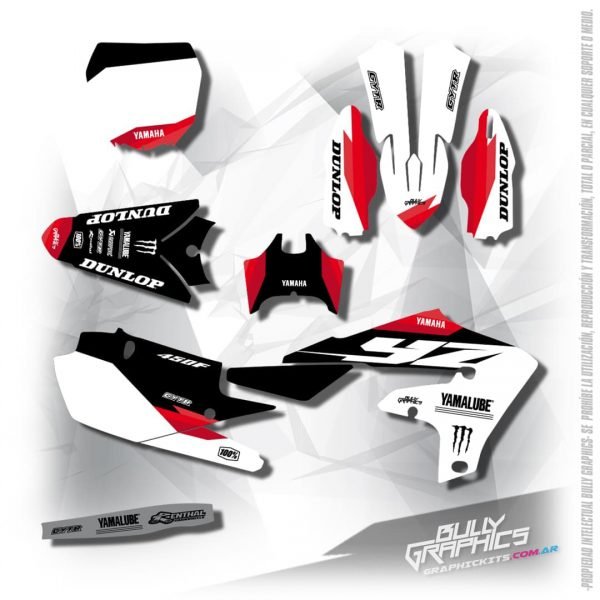 DEGRADE 8 YZF GRAPHIC MX