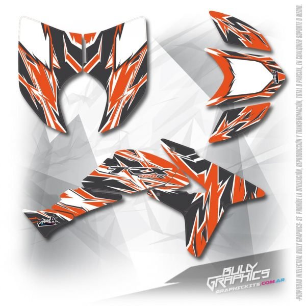 SHARP 3 TRX 450 graphics