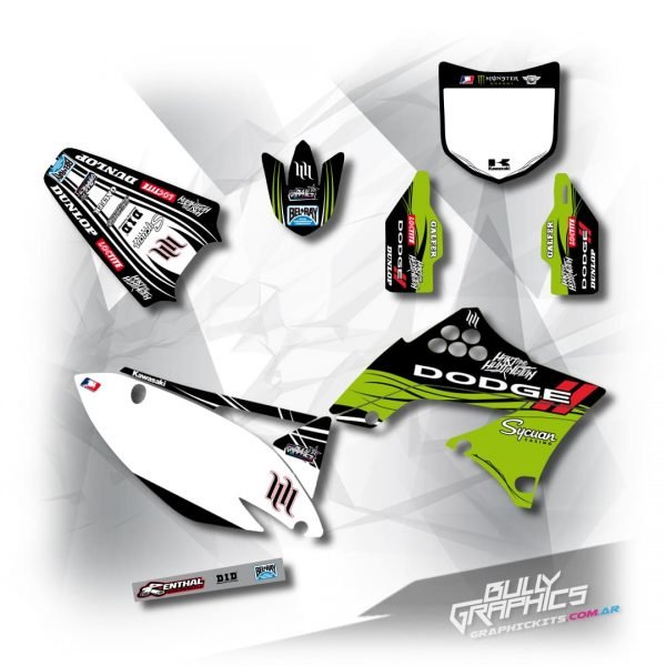 Tedesco KAWASAKI MX GRAPHICS