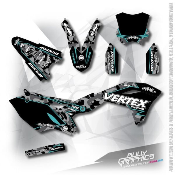 Vertex 2 KAWASAKI MX GRAPHICS