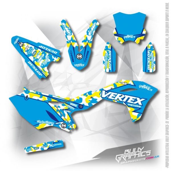 Vertex 6 KAWASAKI MX GRAPHICS