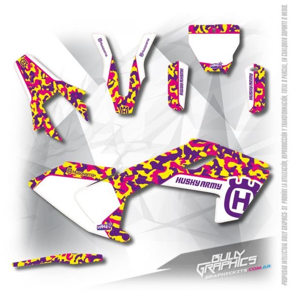 army 6 husqvarna mx graphics