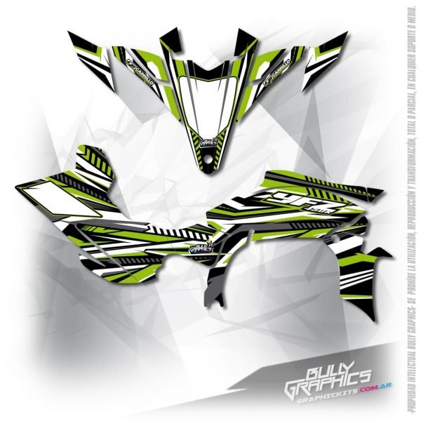 brust 5 YFZ450R graphics