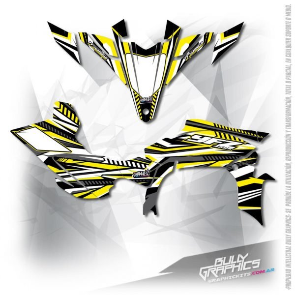 brust 7 YFZ450R graphics