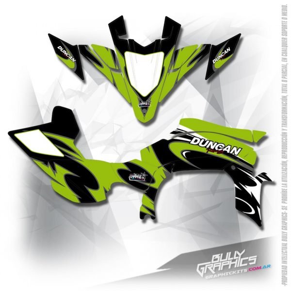 ducan 3 YFZ450R graphics