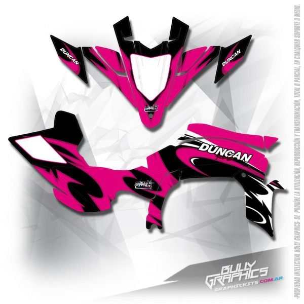 ducan 4 YFZ450R graphics
