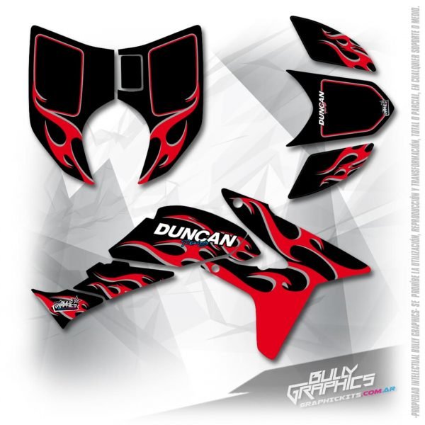 duncan 7 TRX 450 graphics