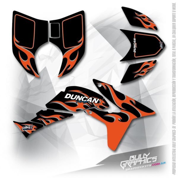 duncan 8 TRX 450 graphics
