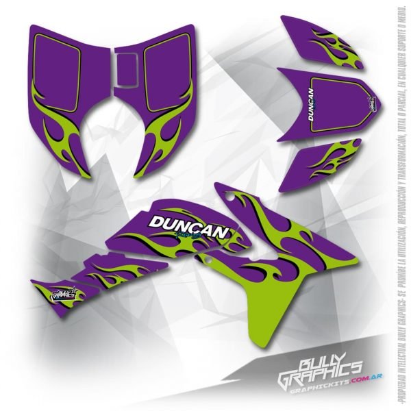 duncan TRX 450 graphics