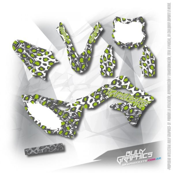 exotic 4 KAWASAKI MX GRAPHICS