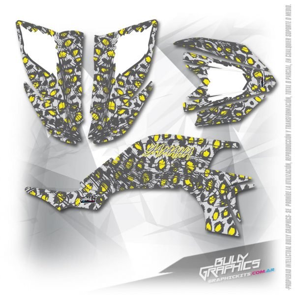 exotic 8 YFZ450 graphic