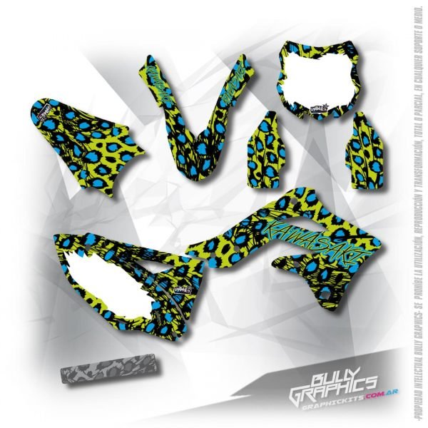 exotic KAWASAKI MX GRAPHICS