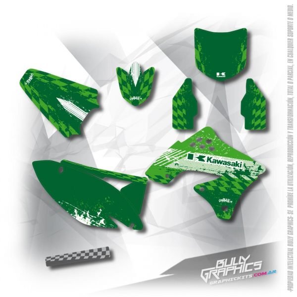flag 5 KAWASAKI MX GRAPHICS