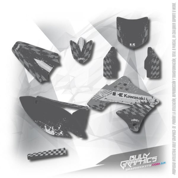 flag 6 KAWASAKI MX GRAPHICS