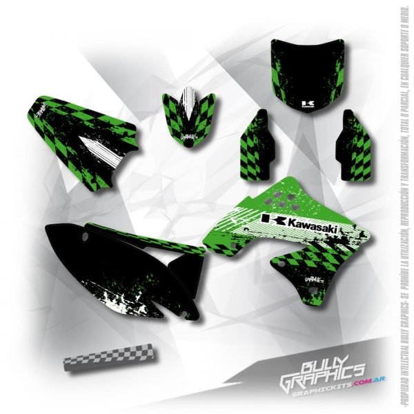 flag KAWASAKI MX GRAPHICS