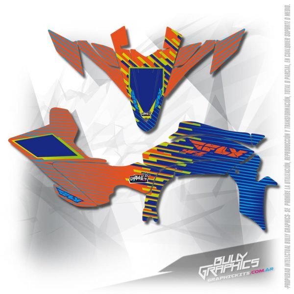fly 3 YFZ450R graphics