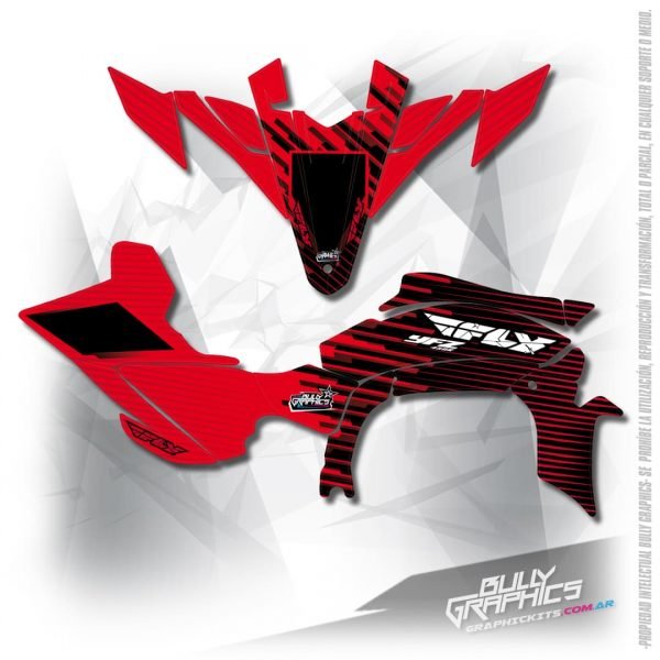 fly 5 YFZ450R graphics