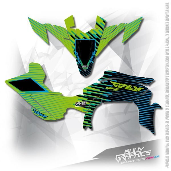 fly YFZ450R graphics