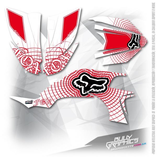 fox 2 YFZ450 graphic