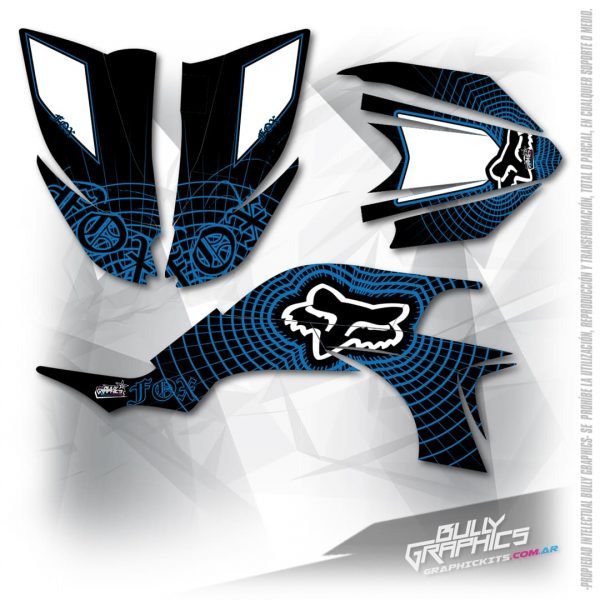 fox 4 YFZ450 graphic