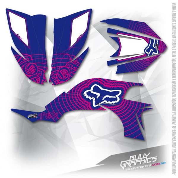fox 6 YFZ450 graphic