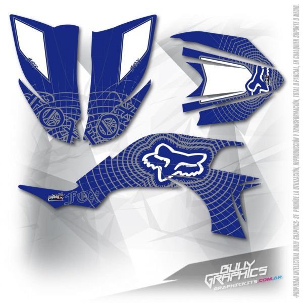 fox 7 YFZ450 graphic