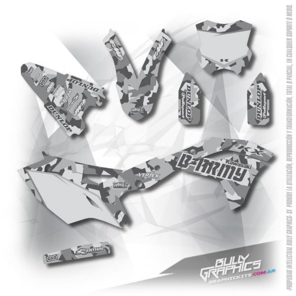 geocam 2 KAWASAKI MX GRAPHICS