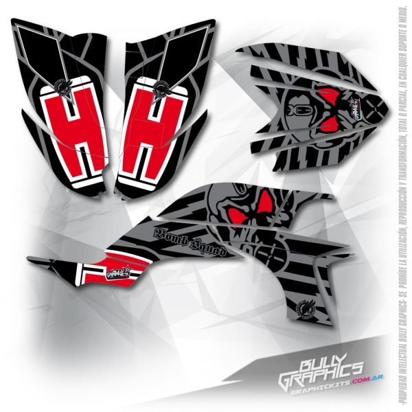 hbomb YFZ450 graphic