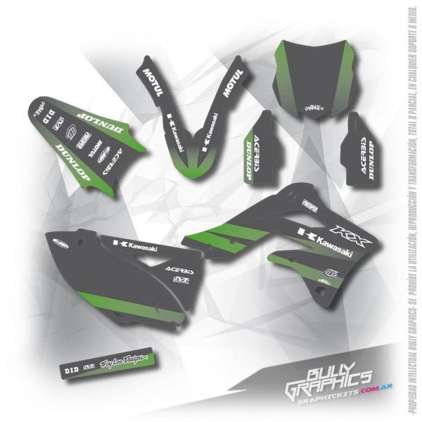 light 4 KAWASAKI MX GRAPHICS