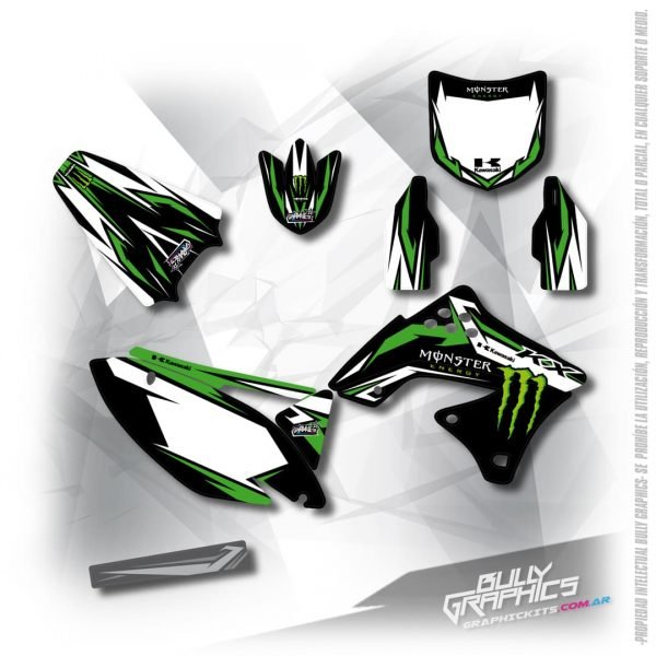 monster KAWASAKI MX GRAPHICS