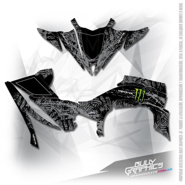 monster YFZ450R graphics