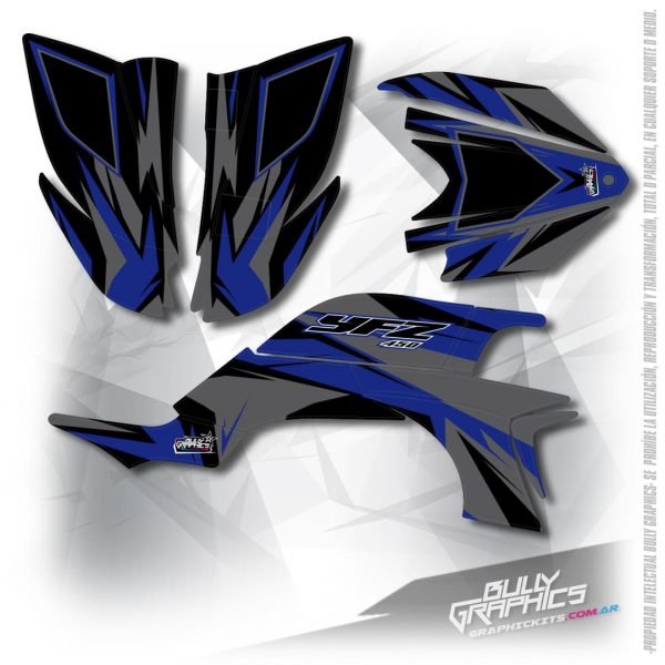 rave 3 YFZ450 graphic