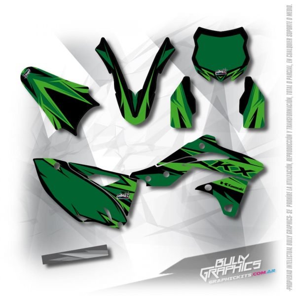 rave 4 KAWASAKI MX GRAPHICS