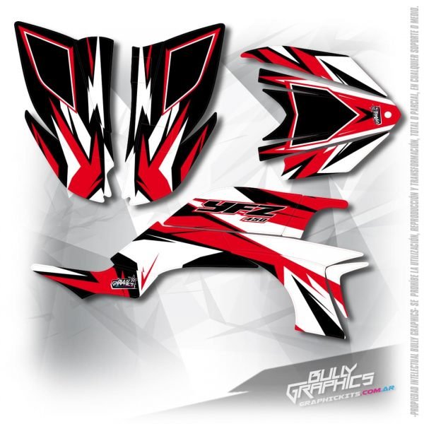 rave 4 YFZ450 graphic