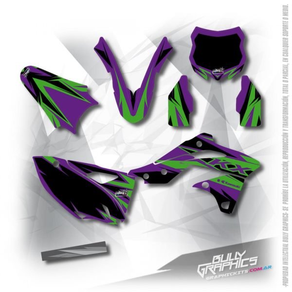 rave 5 KAWASAKI MX GRAPHICS