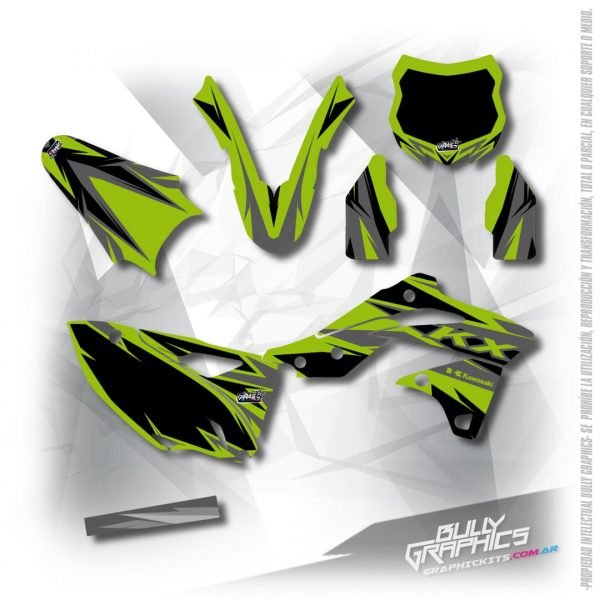 rave 6 KAWASAKI MX GRAPHICS