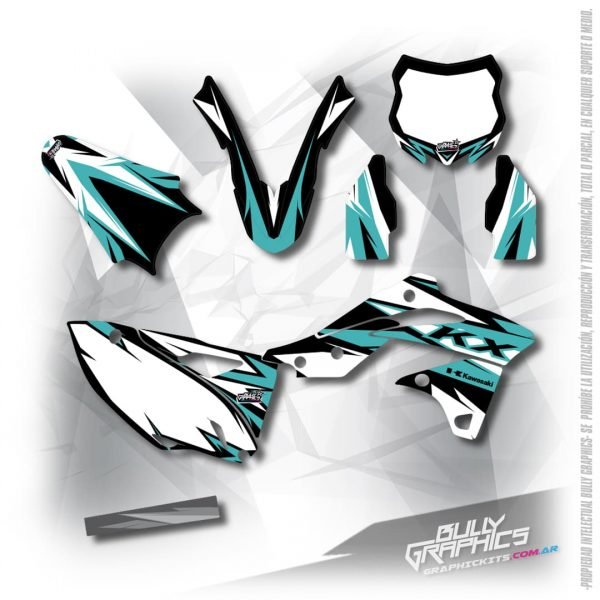 rave 7 KAWASAKI MX GRAPHICS