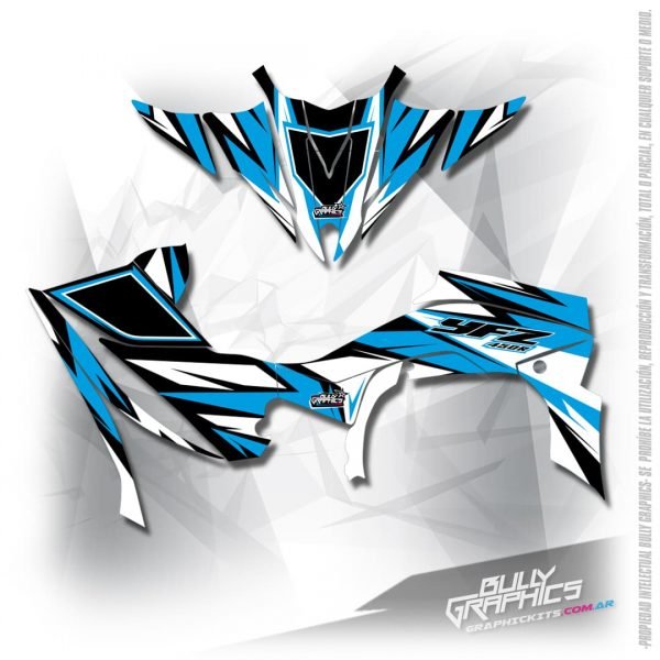 rave 7 YFZ450R graphics