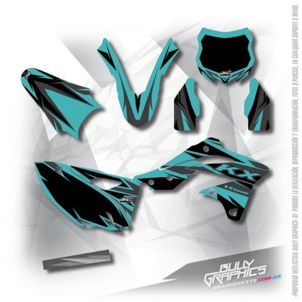 rave 8 KAWASAKI MX GRAPHICS