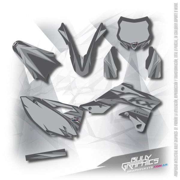 rave 9 KAWASAKI MX GRAPHICS