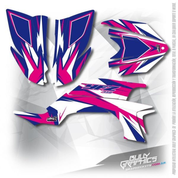 rave 9 YFZ450 graphic