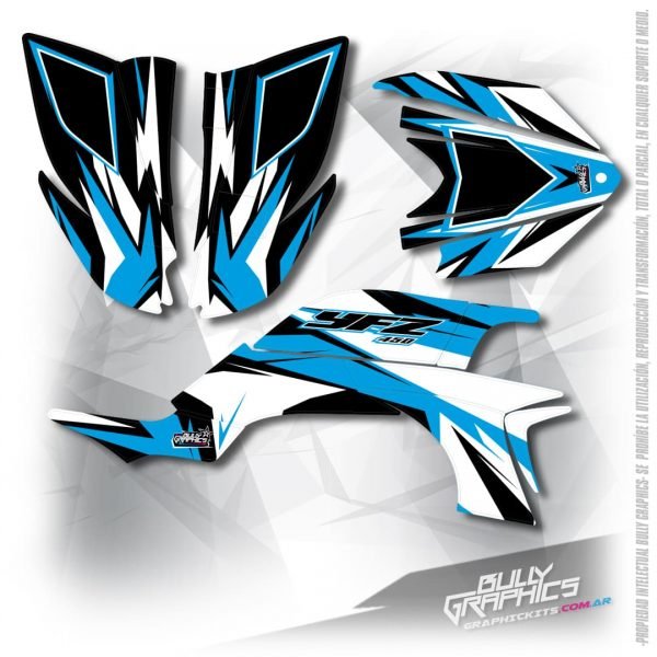 rave YFZ450 graphic