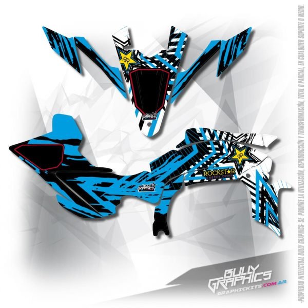 rockstar 3 YFZ450R graphics