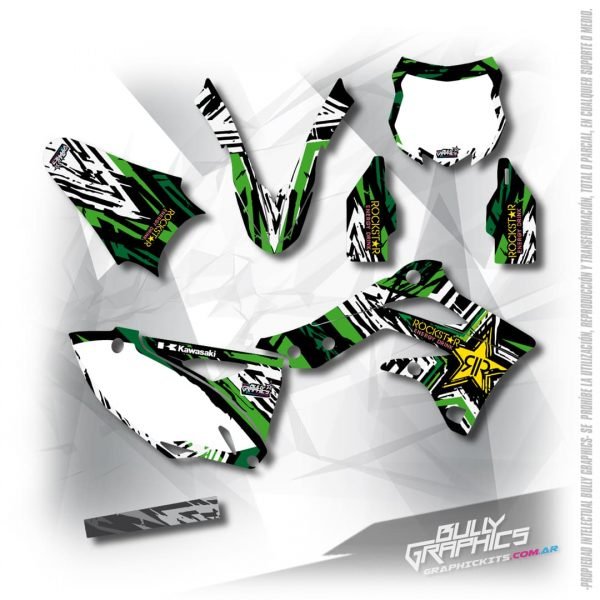 rockstar KAWASAKI MX GRAPHICS