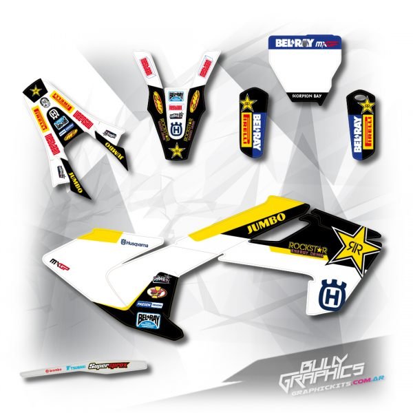 rockstar husqvarna mx graphics