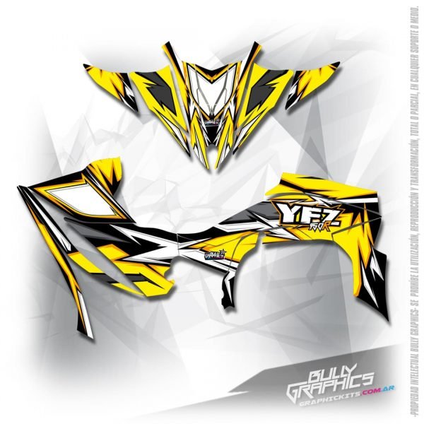 sharp 3 YFZ450R graphics
