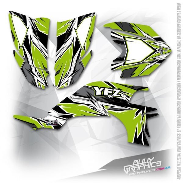 sharp 4 YFZ450 graphic