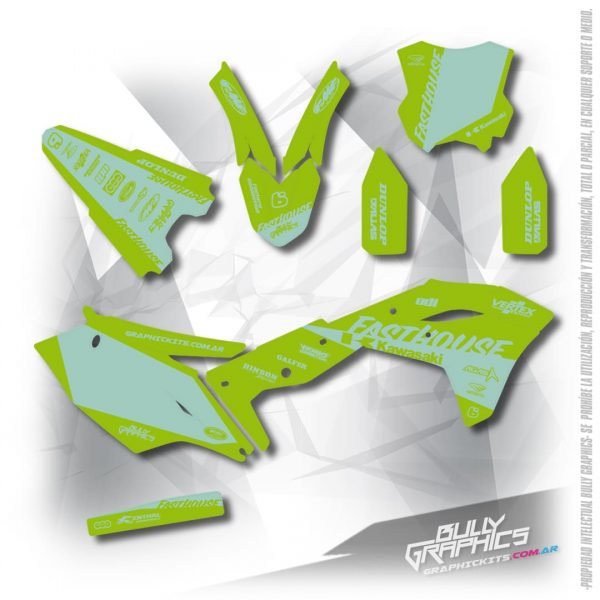 sintesis 10 KAWASAKI MX GRAPHICS