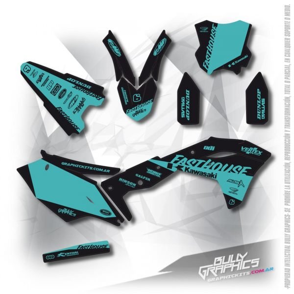 sintesis 8 KAWASAKI MX GRAPHICS