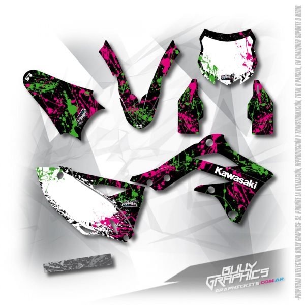 splash 4 KAWASAKI MX GRAPHICS